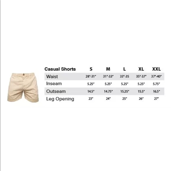 Chubbies Mens Red Stripe Shorts Medium Large - Picture 7 of 7